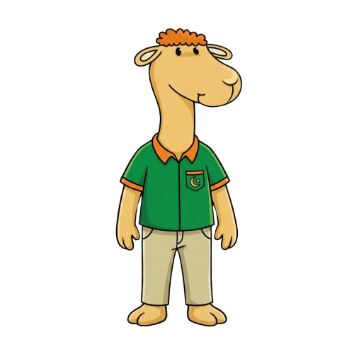 Little Camel is walking...